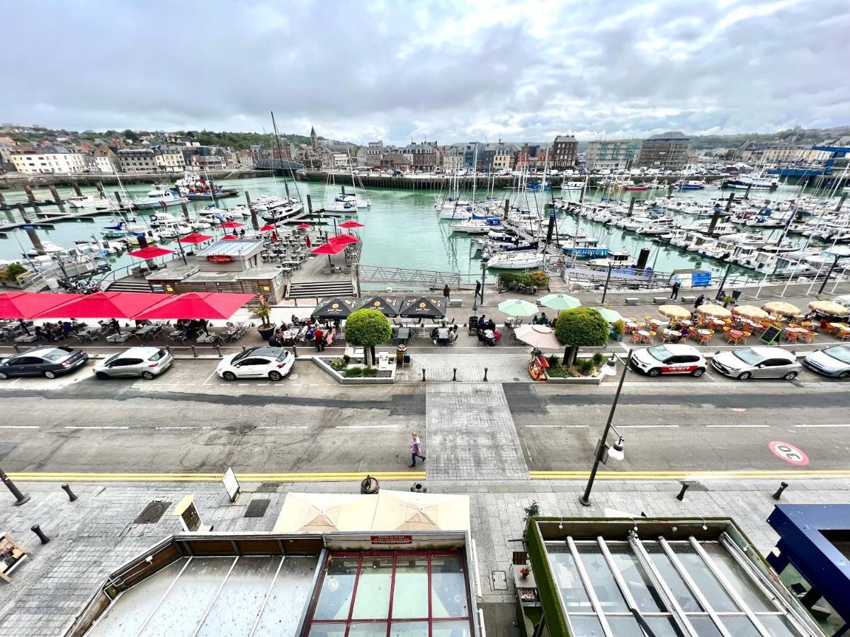 La Dunette Vue Port Dieppe Esterno foto